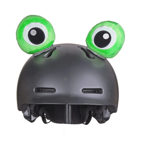 Déco Casque Yeux de Grenouille - Accessoire Drôle & Original