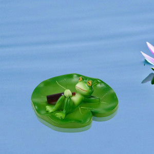 Statue Grenouille Relaxante | Cadeau Déco Jardin & Bassin