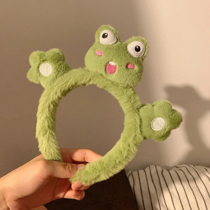 Serre-tête Grenouille "Peluchon Malicieux"