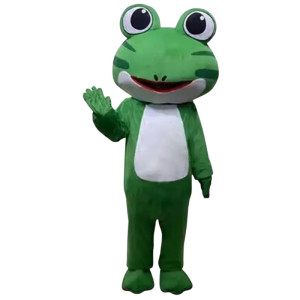 Mascotte Grenouille "Sourire Sauteur"