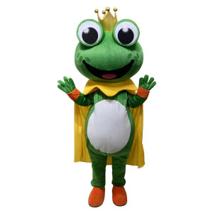 Mascotte Grenouille "Prince Croâ-Royal"