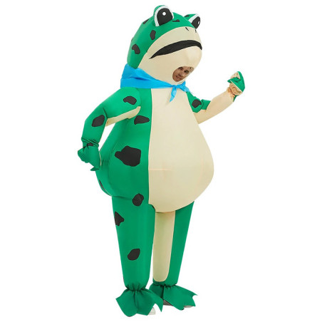 Mascota Rana Hinchable Súper Croac - Disfraz Original y Divertido