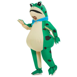 Mascotte Grenouille Gonflable "Super Croâ-Gonflé"