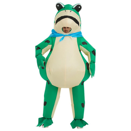 Mascotte Grenouille Gonflable "Super Croâ-Gonflé"
