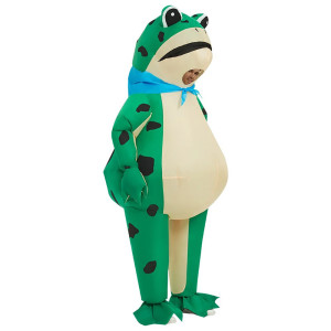 Mascotte Grenouille Gonflable "Super Croâ-Gonflé"