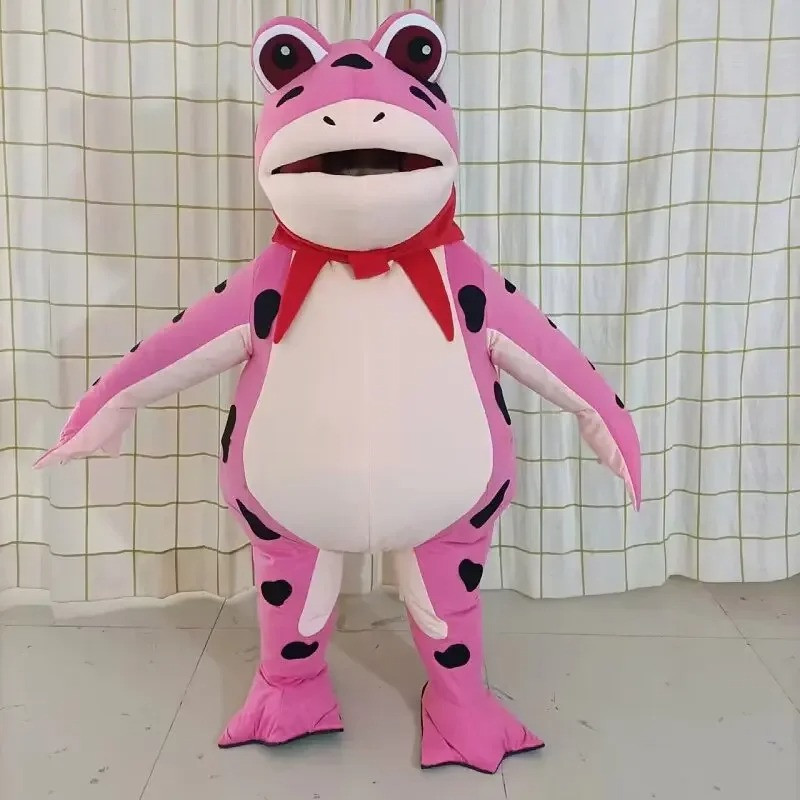 Mascotte Grenouille "Coa-Framboise Sauvage"