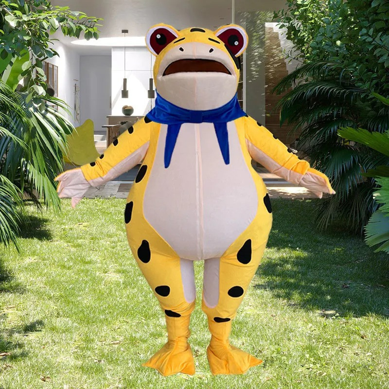 Mascotte Grenouille Tropicale Solaire 'Ribbit'