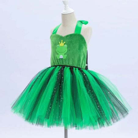 Robe Déguisement Grenouille "Prince Croâ-Royal"