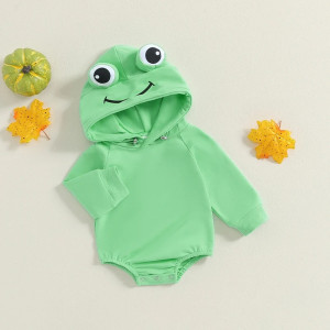 Grenouillère Bébé Grenouille Modèle "Petit Coasson Souriant" de 0 à 18 mois