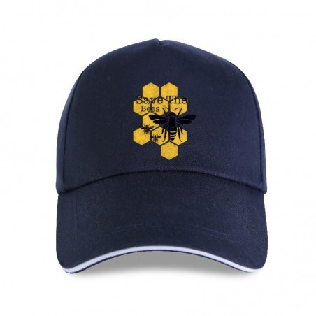 Casquette de Baseball Abeille couleur bleu marine