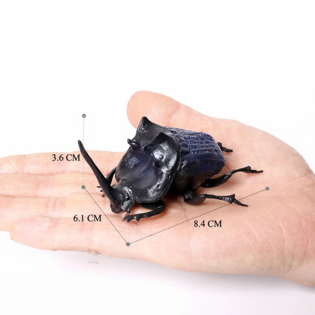 Unique Rhinoceros Beetle Model | Educational Insect Toy Gift