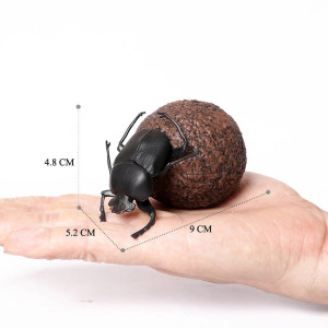 Figurine Scarabée Bousier Éducative | Modèle Réaliste Cadeau