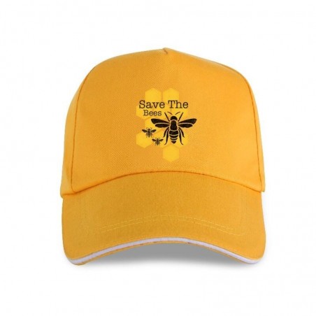 Casquette de Baseball Abeille couleur jaune