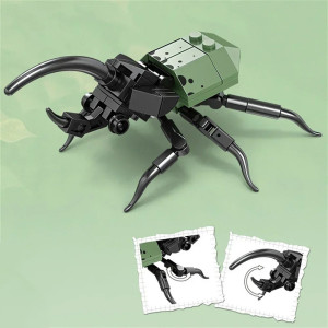 Mecha Hercules Beetle Figurine | Realistic Educational Toy