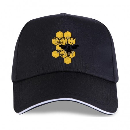 Casquette de Baseball Abeille couleur noir
