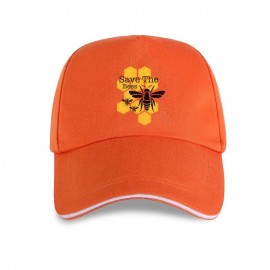 Casquette de Baseball Abeille couleur orange