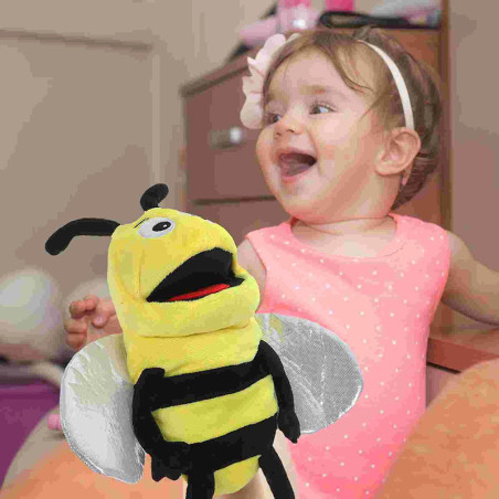 "Funny Bee" Hand Puppet | Unique Gift for Kids & Toddlers