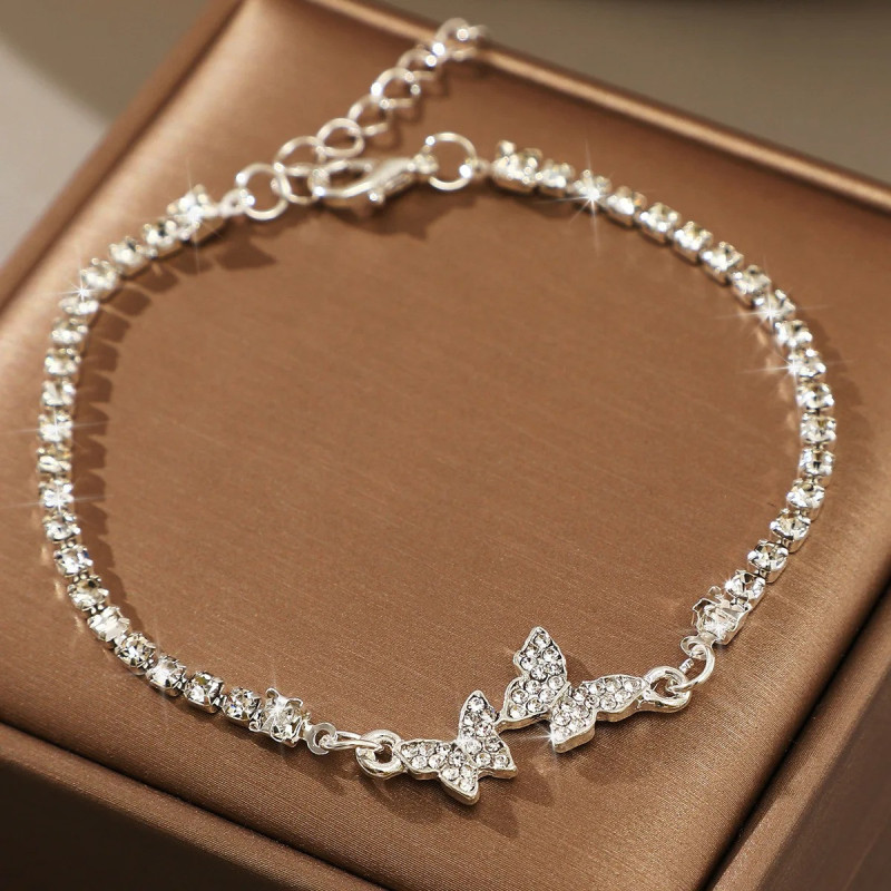 Bracelet Papillon Argent Papillae - couleur argent