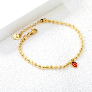 Détails du Magniffiqueu Bracelet Coccinelle Chic Polka