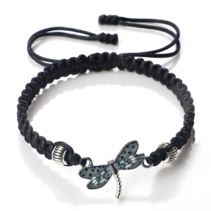 Details Bracelet Libellule “Ailes de Brume” - couleur noir