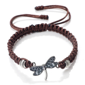 Silbernes Libellen-Armband | Natürliche Eleganz | 4 Farben