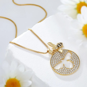 Collier Abeille 'Éclat de Ruche'