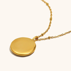 Collana Ape 'Sigillo Reale' | Gioiello in Argento Placcato Oro