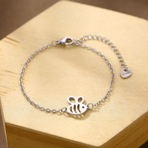 Bracciale Ape 'Essenza Reale' | Gioiello Dorato o Argentato
