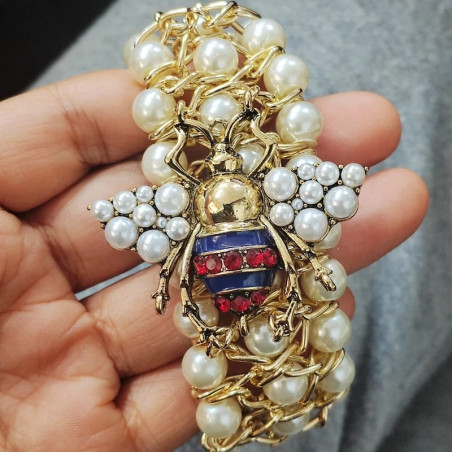 Pendientes Abeja 'Majestad Real' - Elegancia y Lujo Único
