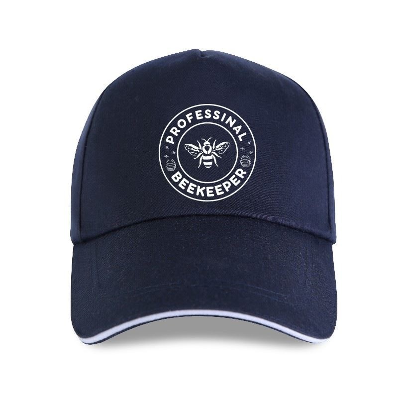 Casquette Abeille Apilculteur inscription Professional BeeKeeper bleu marine