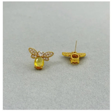 Pendientes Abeja 'Destello de Colmena' - Joyas Elegantes