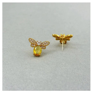 Bienen Ohrringe 'Goldener Glanz' | Süßer Schmuck für Frauen