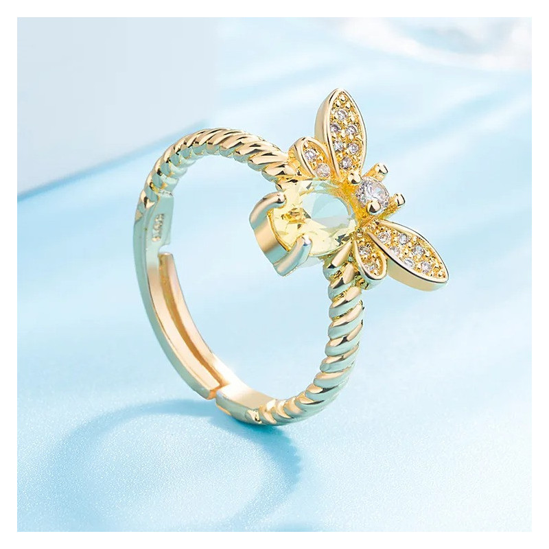 Precious Honey Bee Ring - Unique Gift for Women | 1001Bees