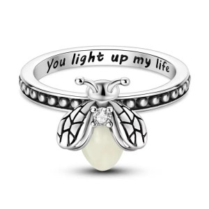 Cute 'For My Honey' Bee Ring | Unique Vintage Bee Jewelry