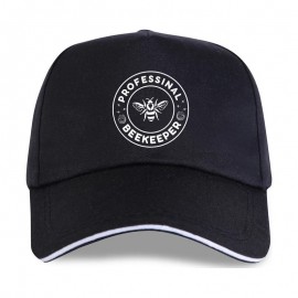 Casquette Abeille Apilculteur inscription Professional BeeKeeper noir