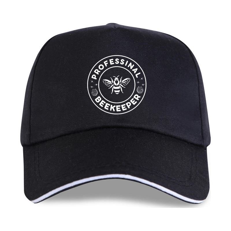 Casquette Abeille Apilculteur inscription Professional BeeKeeper noir