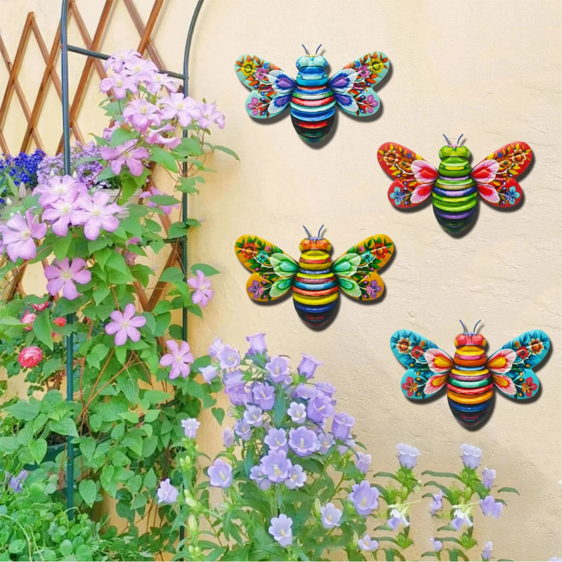 Décoration Figurines Papillons Colorés 3D