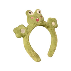 Cute Frog Plush Headband | Kawaii Funny Hair Accessory Gift