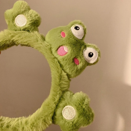 Détails du Serre-tête Grenouille Peluchon Malicieux
