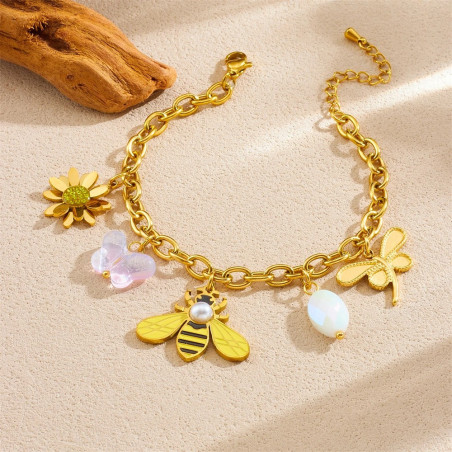 Bracelet Abeille Jardin Enchanté