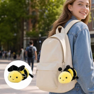 Porte-Clés Abeille en Peluche « Petite Butineuse »