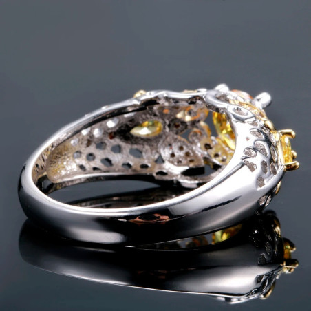 Vue Dessous Bague Abeille « Trésor de Miel »