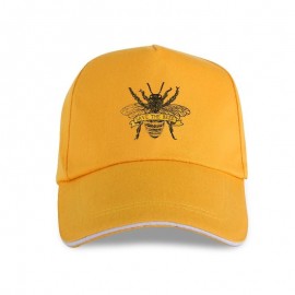 Casquette Abeille Apilculteur inscription Sauvons les abeilles jaune