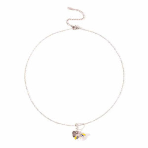 Collier Abeille Perle de Miel Couleur Argent