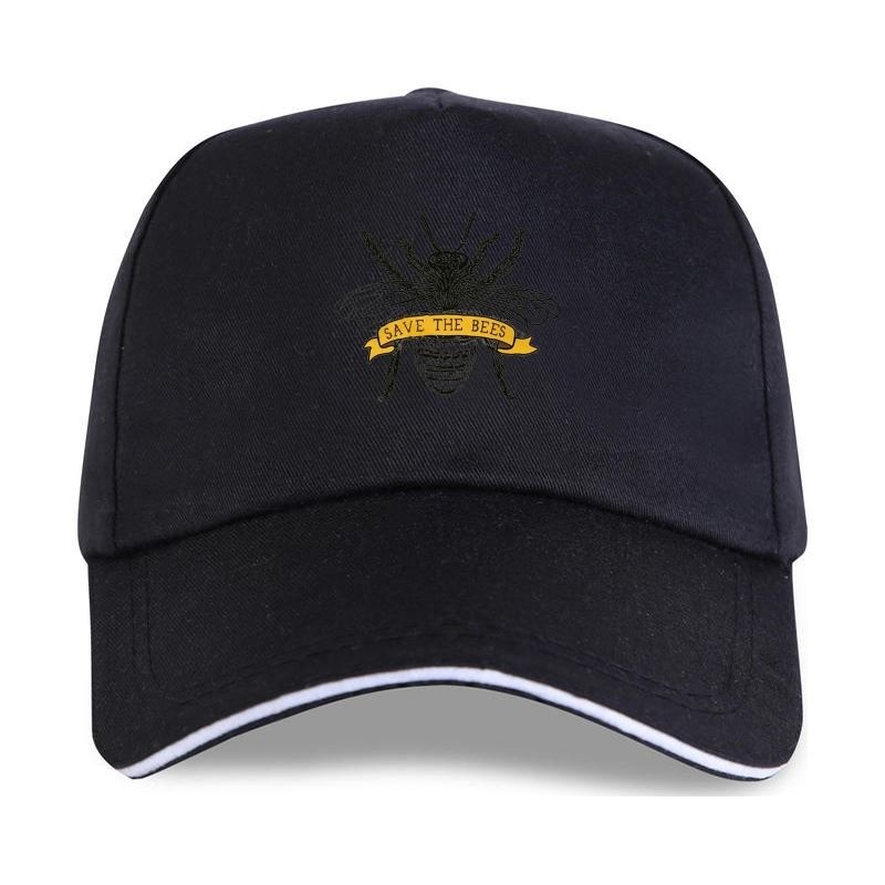 Casquette Abeille Apilculteur inscription Sauvons les abeilles noir