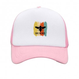 Casquette Abeille Apilculteur Save the Bees Savons les abeilles rose