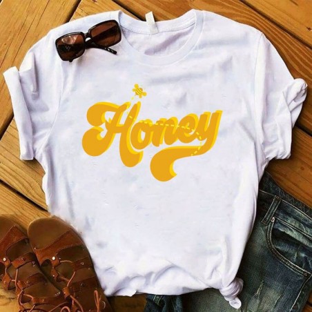 T-shirt Femme Honey miel abeille !