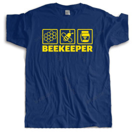 T-shirt Apiculteur pour homme bleu