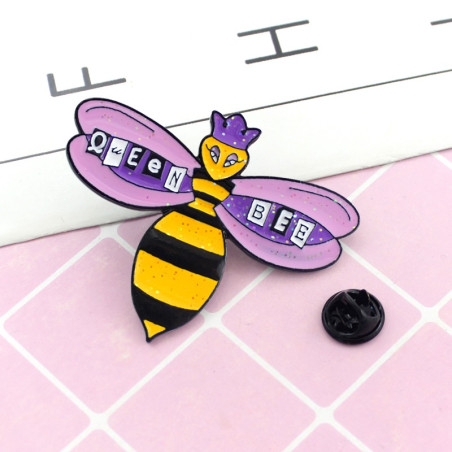 Grand Pin's Abeille Reine des Abeilles "Queen BEE"