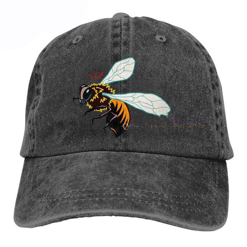 Casquette en denim hyper fashion - couleur noir